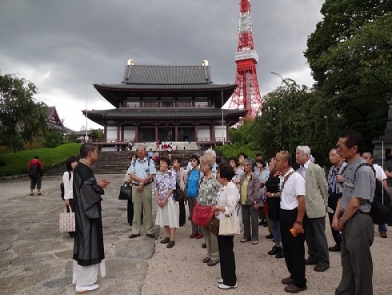 仏教ひとまわりツアー 各宗派本山めぐり「増上寺」お坊さんのガイドで増上寺境内を巡る