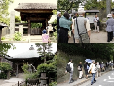 サンガの遠足～鎌倉part３お坊さんと話しながら初夏の鎌倉を散歩