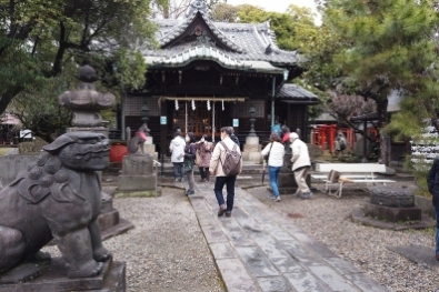 三囲神社と弘福寺めぐりコラボ企画のミニツアー　三囲神社