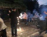 8/23(土)　花火大会　＆　セミの羽化観察　　 寺ネット・サンガ　事務局